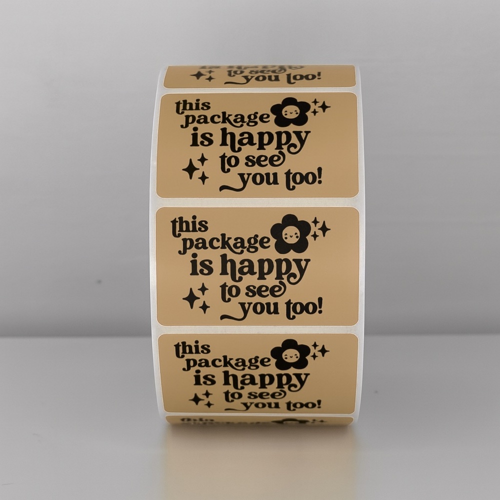 This Package Is Happy To See You Too Sticker | 8 COLORS TO CHOOSE FROM - Picture 11 of 11